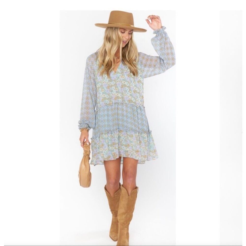 Show Me Your Mumu Birdie Mini Dress size xs